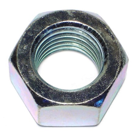 Midwest Fastener Hex Nut, 7/8"-9, Steel, Grade 2, Zinc Plated, 5 PK 60571